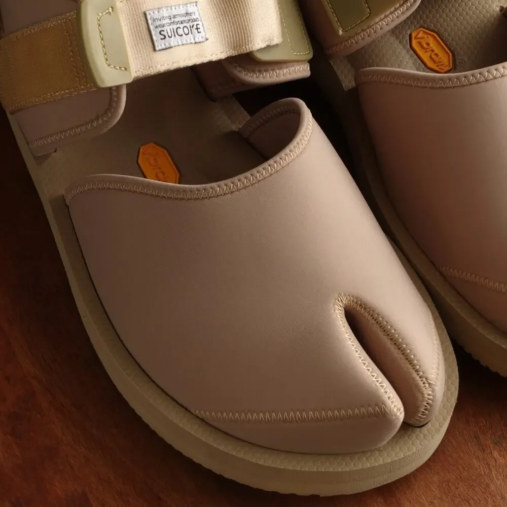 Suicoke Sandals Mens Size 12 Beige BITA-V Sport Split Toe Vibram Casual Shoes